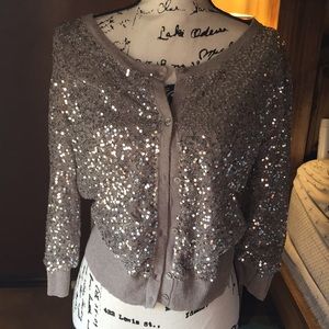 Cardigan champagne